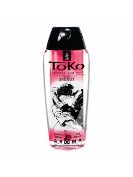 Shunga TOKO Aroma Lubricant Strawberry & Champagne 165ml Long-Lasting