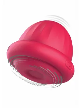 Pearl Pulse Duo Stimulator Rotating & Vibrating, USB, Silicone, Pink