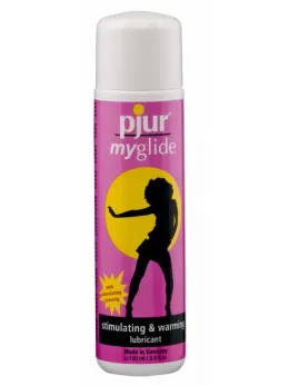 Pjur MyGlide 100ml Water-Based Warming Lubricant with Ginseng Extract