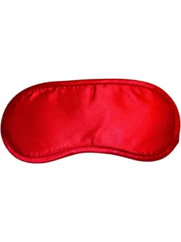Sportsheets S&M Satin Blindfold Red - Soft Padded Eye Mask