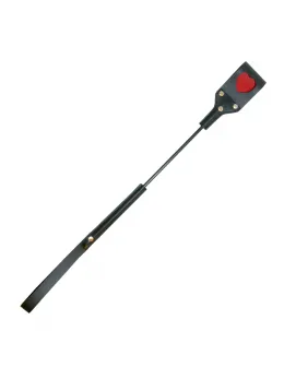 Sportsheets S&M Impressions Crop Heart - Elegant Red Heart-Tip Riding Crop
