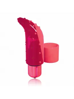 PowerBullet Frisky Finger Pink - Compact Vibrating Silicone Intimate Device