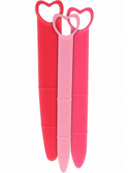 Silicone Vaginal Dilators Set 3pcs - Soft Medical-Grade System