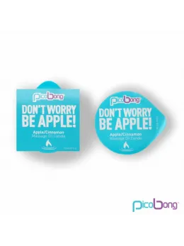 Picobong Massage Oil Candle Apple & Cinnamon 15ml - Aromatic Wax