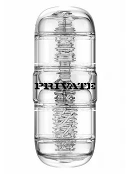 PRIVATE Clear Shot Double-Sided Visual Intimate Machine Transparent Case