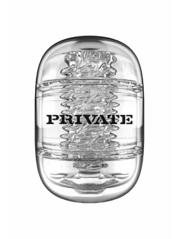 PRIVATE Clear Shot Dual-Sided Intimate Machine Transparent Hard Case
