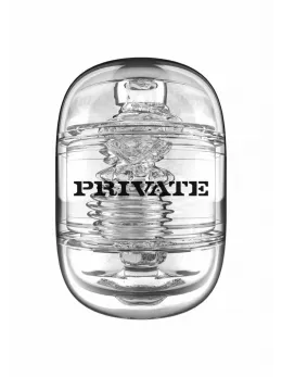 PRIVATE Clear Shot Dual-Sided Intimate Machine Transparent Hard Case