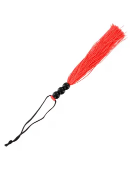 S&M Small Rubber Whip Red - Durable 25cm Latex Impact Tool