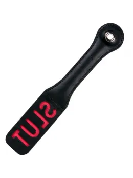 Sportsheets Leather Impression Paddle Premium Impact Tool Black