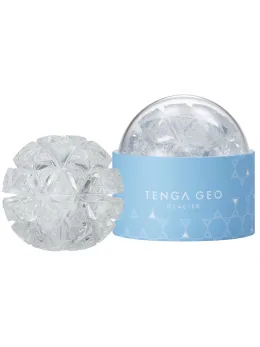 Tenga GEO GLACIER Intimate Machine Transparent Stretchy 10.8cm