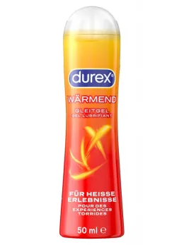 Durex Play Warming Lubricant 50ml - Water-Based, Warming Effect