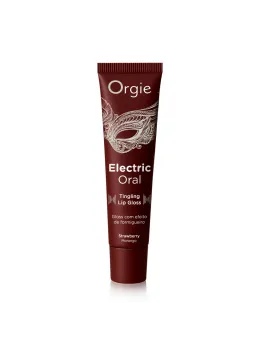 Electric Oral Tingling Lip Gloss Strawberry 10ml - Plant Extract Formula