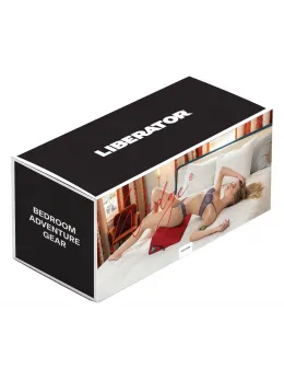 Liberator Wedge Red Ergonomic Intimate Support Cushion 61x35.5x18cm