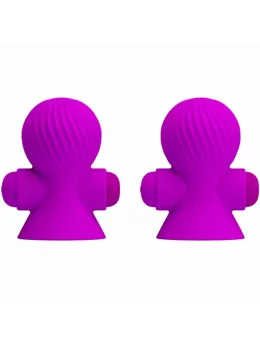 Pretty Love Nipple Stimulators 12M Lilac USB Rechargeable Silicone