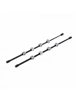 Sportsheets Edge Adjustable Pinching Rods Black - Precision Control System