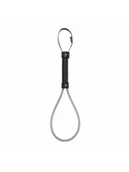Sportsheets Edge Metal Loop Spanker Black - Precision Impact Tool