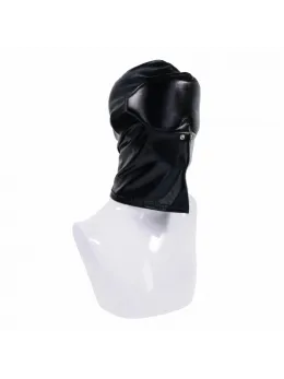 Sportsheets Edge Black Out Hood Black - Sensory Deprivation Mask