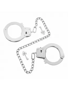 Bedroom Fantasies Metal Handcuffs Silver - Durable Classic Accessory