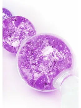 ToyJoy Crystal Trio Medium Plug - Liquid Silicone, Sparkling Design