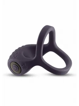 NS Novelties Renegade Valiant Silicone Rechargeable Vibrating Ring Black