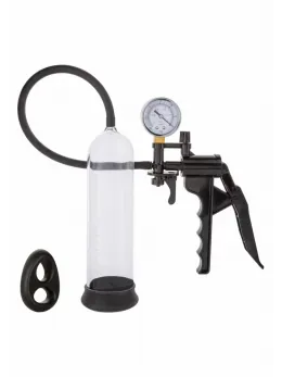 CalExotics Magnified Gauged Pump System with PSI Gauge & Silicone Ring