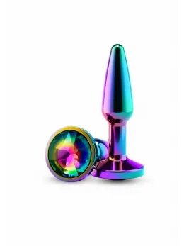 nsnovelties Tapered Plug Small Chrome-Plated Aluminium Compact