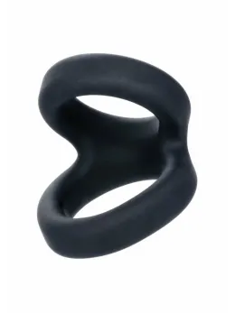 Alpha Liquid Silicone Snug Tugger Ergonomic Support Ring Black
