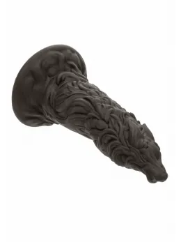 Monster Dong The Werewolf Liquid Silicone Intimate Machine Black 25cm
