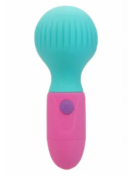CalExotics Naughty Bits To The Max Wand Mini Massager, 10 Modes, Waterproof, Purple