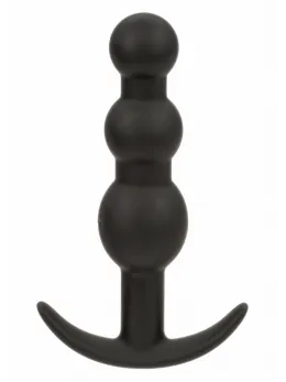 CalExotics Boundless Vibrating Beaded Plug Silicone Waterproof Black