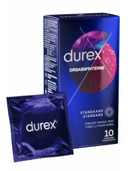Durex Orgasm Intense 6x10 Pleasure-Fit Textured Condoms