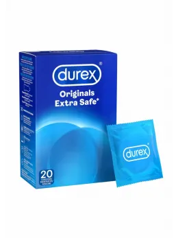 Durex Extra Safe 3-Pack - Enhanced Comfort & Protection, 56mm
