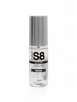 S8 Silicone Lubricant 50ml Tester - Long-Lasting Formula, Compact Size