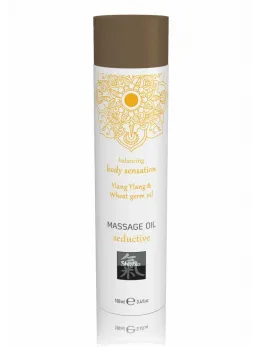 HOT Seductive Massage Oil 100 ml - Nourishing Natural Formula, Amber Scent