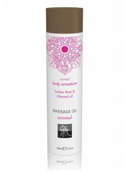 HOT Seductive Massage Oil 100 ml - Nourishing Natural Oils, Amber Scent