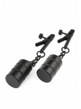 Mr. Steel Adjustable Nipple Clamp Set with Stainless Steel Weights
