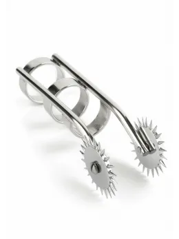 Mr. Steel Double Finger Pinwheel Stainless Steel Sensory Tool