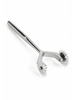 Mr. Steel Twin Wartenberg Pinwheel Stainless Steel Sensory Tool