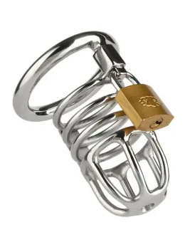 Mr. Steel Chastity Cage Stainless Steel Secure Locking System 8713221839749