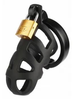 Mr. Steel Chastity Cage Stainless Steel Secure Ventilated Model