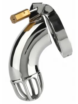 The Tool Bin Mr. Steel Chastity Cage Stainless Steel Secure System
