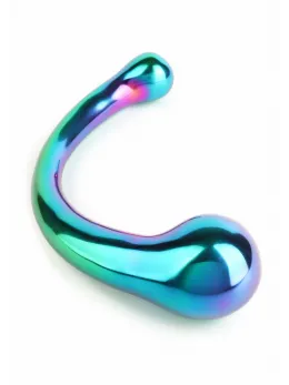 Mr. Steel The Curvy G-spot Rainbow Stainless Steel Intimate Tool