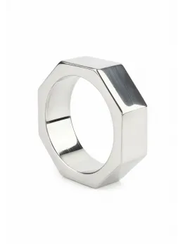 Mr. Steel Nut C-Ring 40mm Stainless Steel Hexagonal Design