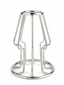 Mr. Steel Trapezoid Plug Medium Stainless Steel Geometric Design