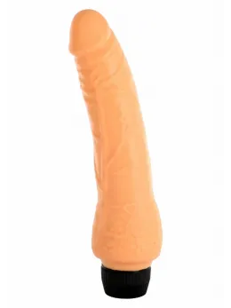 Vinyl P-Shape Vibrator No.2 Multi-Speed Anatomical Model, 19 cm