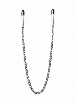 NS Novelties Nipple Clamps DC3 Adjustable Silicone-Tipped Metal Clips