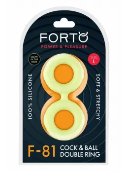 FORTO F-81 Double Ring 51mm Glow Premium Silicone System