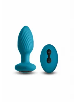 INYA Alpine Remote-Controlled Rotating Anal Plug, Rechargeable, Black