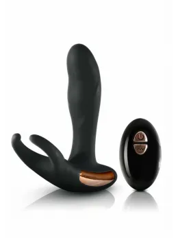 Sphinx Prostate Massager Heated Flexible Dual Motor Silicone Black