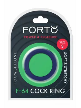 FORTO F-64 Wide Silicone Support Ring Small Blue 40mm